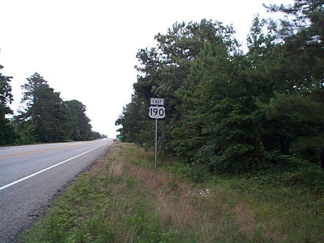 SH 190 Sign